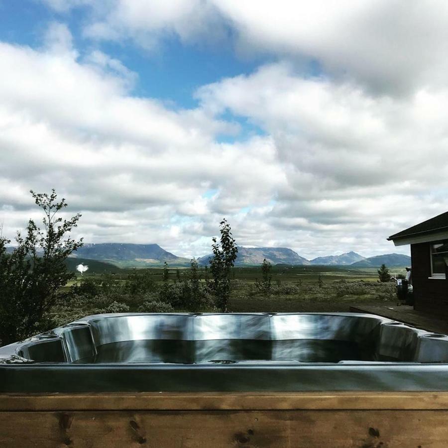 Hilltop Cabin Hekla - Golden Circle - Geysir - Mountain View Reykholt  Kültér fotó